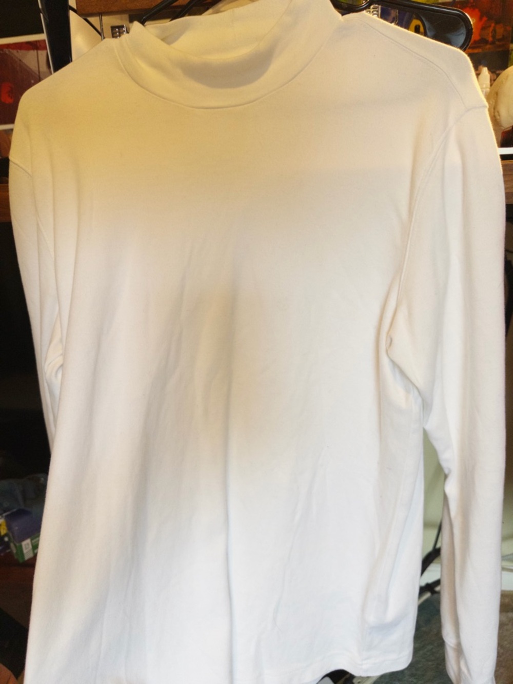 Mock Neck Long Sleeve Top